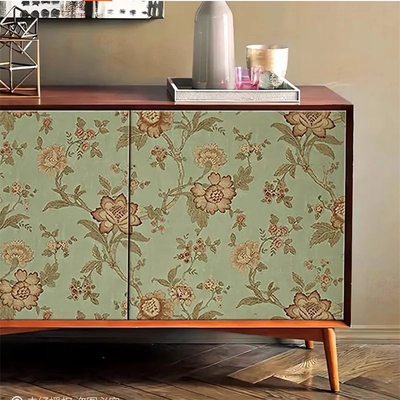 ملصقات باب الخزانة ذاتية اللصق، أثاث أمريكي عتيق، خزانة الأحذية، تجديد ديكور التجميل الفرنسي #1