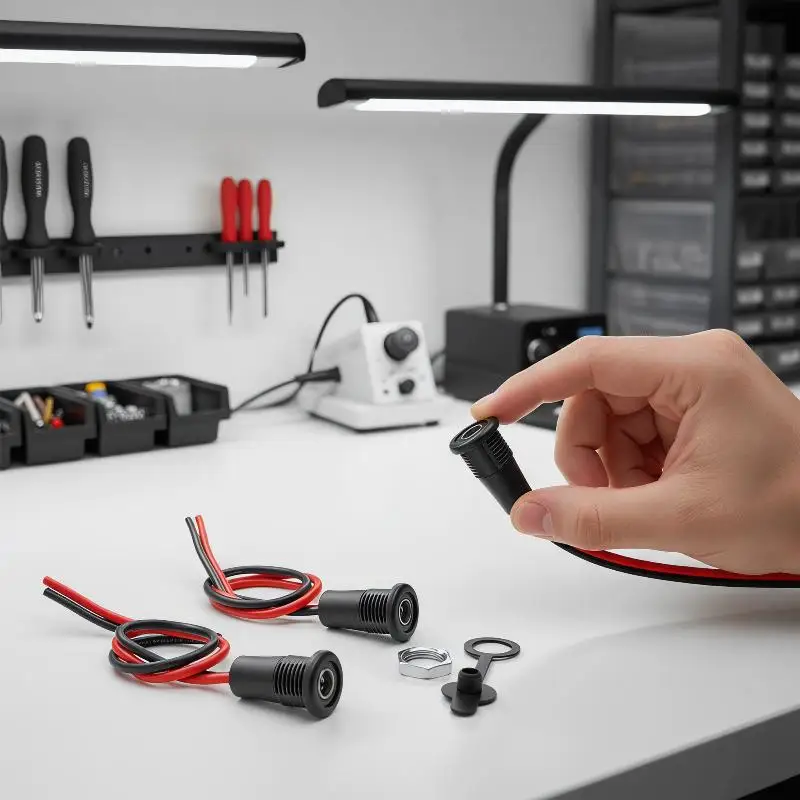 Streamline Your Charging Needs with DC 5521/5525 Connector and Pre-attached Cable