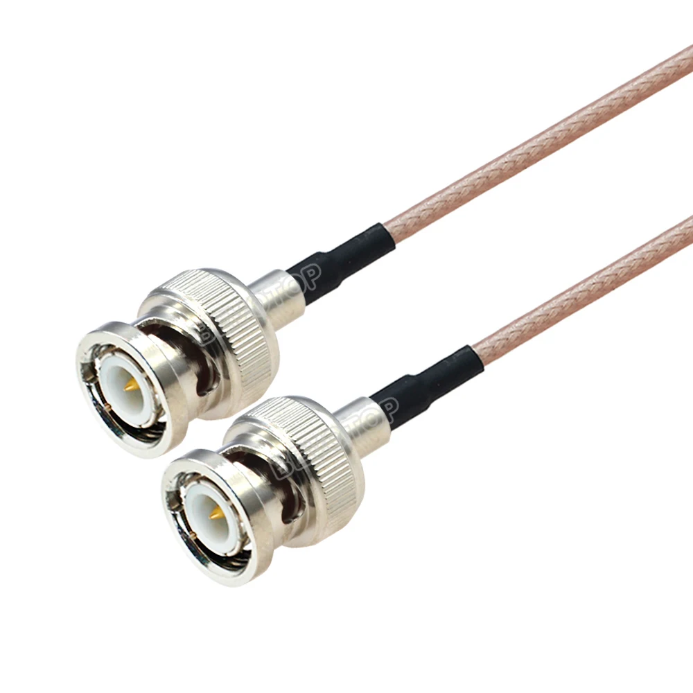 RG316-Kabel, BNC-Stecker auf BNC-Stecker/BNC-Buchse, HD-SDI RG-316, HF-Koaxial-Koaxial-Antenne, Pigtail-Jumper, 50-Ohm-Adapter