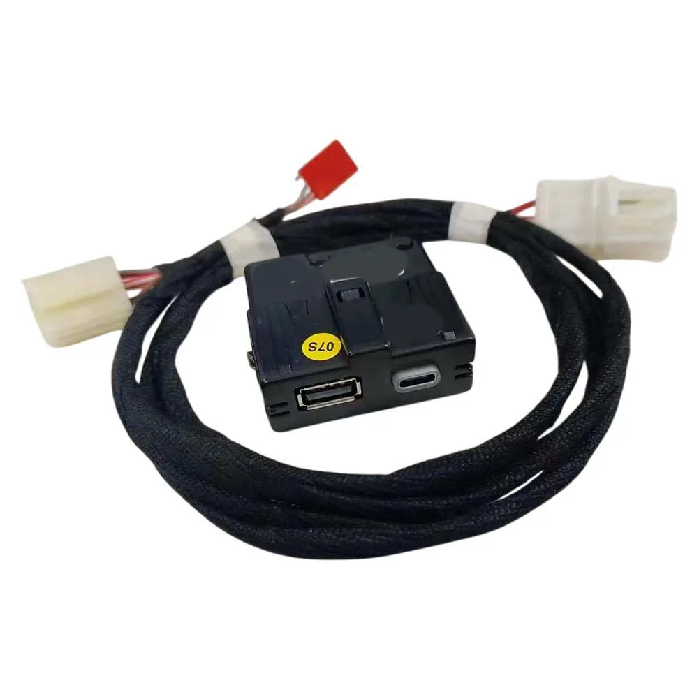 

Car USB Charging Black USB Socket Adapter Usb Connector For Kodiaq Accessory Adapter For Skoda Data Cable Included