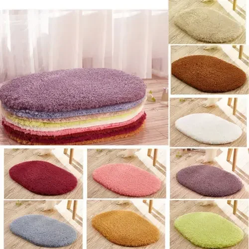 Absorbent Soft Memory Bath Bathroom Bedroom Floor Mat Rug Non-slip Plush Comfortable Touch Hallway Living Room