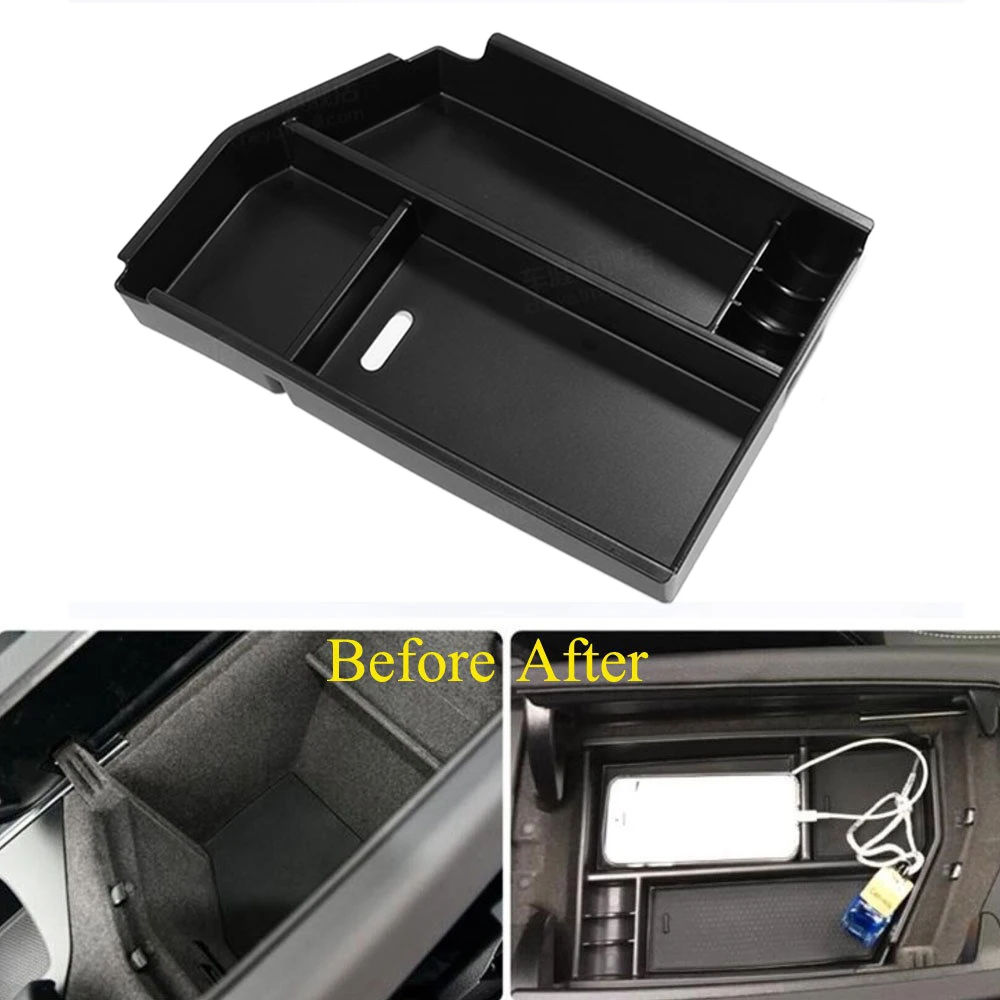 Centre Console Organizer Tray for Mercedes-Benz ML350 ML250 ML550 ML500 W166 2012-2015 Console Armrest Storage