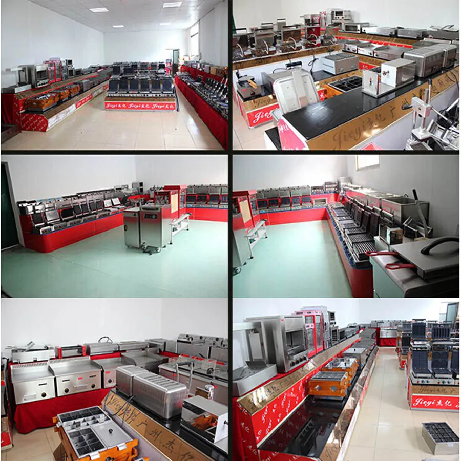 Grooved Plate Electric Grill 2KW Steel Beefsteak Cooking Tool Wave Plate Teppanyaki Machine Food Frying Pan