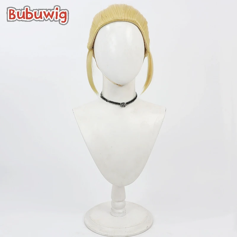 

Bubuwig Synthetic Hair Princess Zelda Cosplay Wigs With Buns The Legend of Zelda: Echoes of Wisdom Blonde Cos Wig Heat Resistant