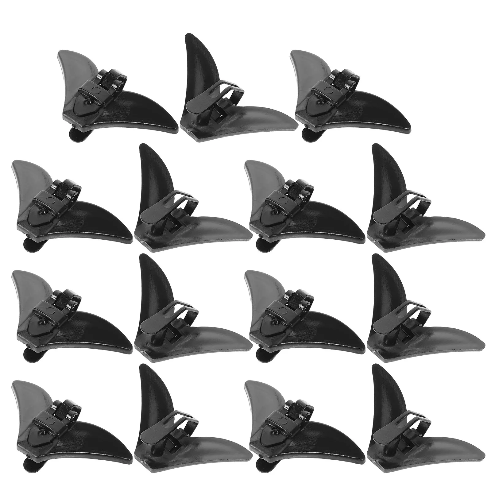 15Pcs Men Tie Clips Necktie Collar Clasp Bowtie Hardware Fastener for Business Wedding Formal Outfit Accessories
