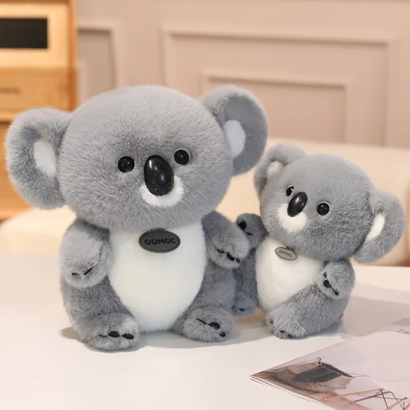 

23/30/40cm Sitting Koala Stuffed Animal Soft Plush Cute Cartoon Throw Pillow Cushion Baby Comfort Doll Birthday Gifts Kids