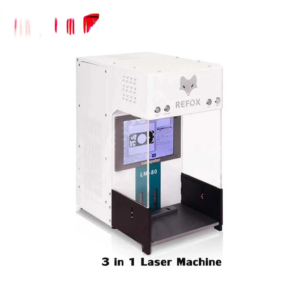 

Умная лазерная маркировочная машина REFOX LM-80B 3 в 1 (лазерная маркировка/встроенный экстрактор дыма для ПК)