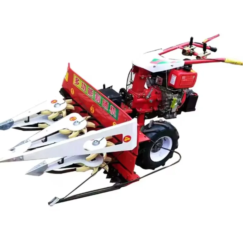 New Home Use  Corn And Straw Crop Harvester Hand-Push Agricultural Harvesting Machine With Motor Core Components