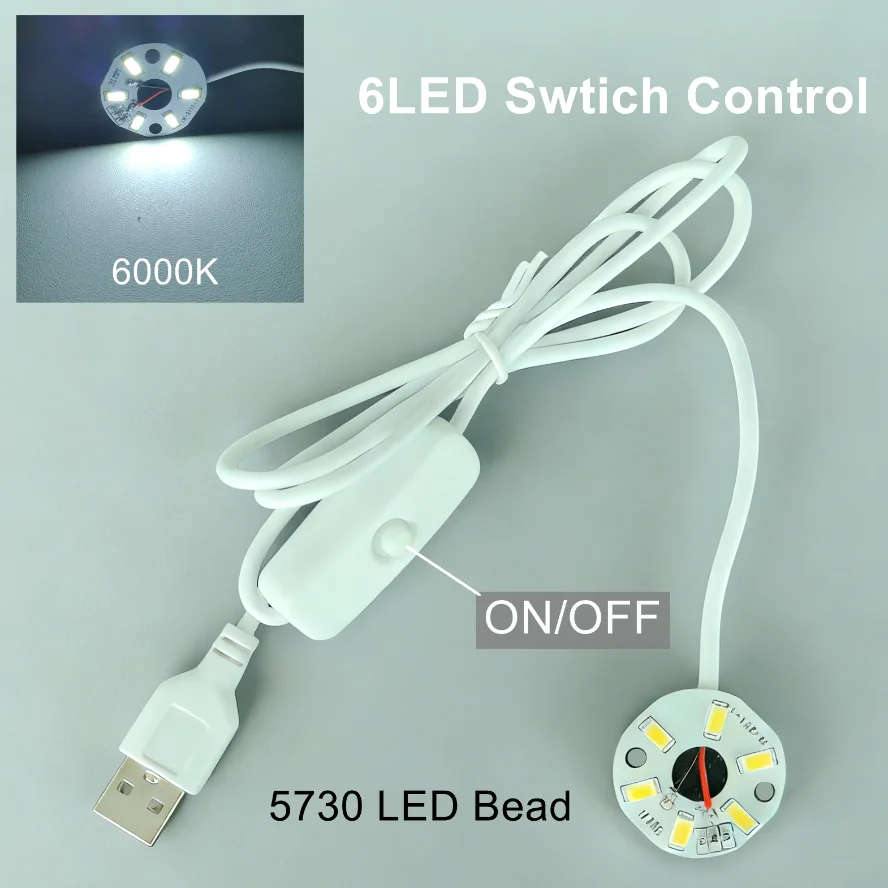 Dimmable USB RGB Gradient LED Light Board (4/2/1 pcs) image