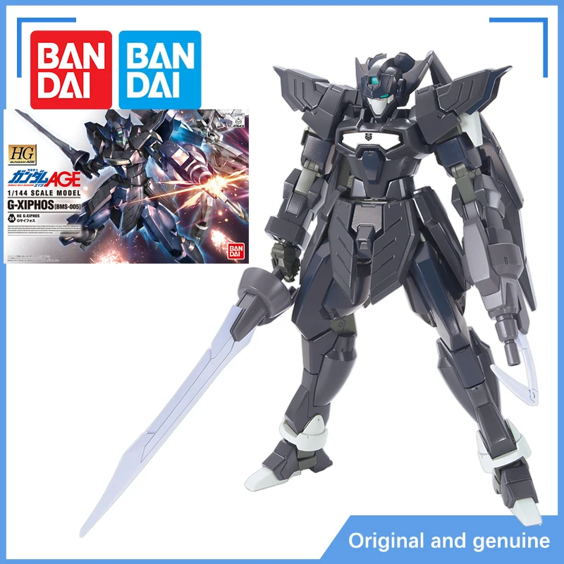 

В наличии Bandai Figure Gundam Model Kit Аниме Фигурки HG G-Xiphos BMS-005 Мобильный костюм Игрушки для детей Мальчики Подарочная сборка Модель