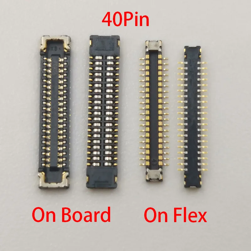 2 sztuk 40pin USB ładowarka FPC złącze na płycie głównej dla Xiaomi Mi Pocophone Poco X3 NFC/X3 Pro/X2 K30 4G 5G K30i Port ładowania