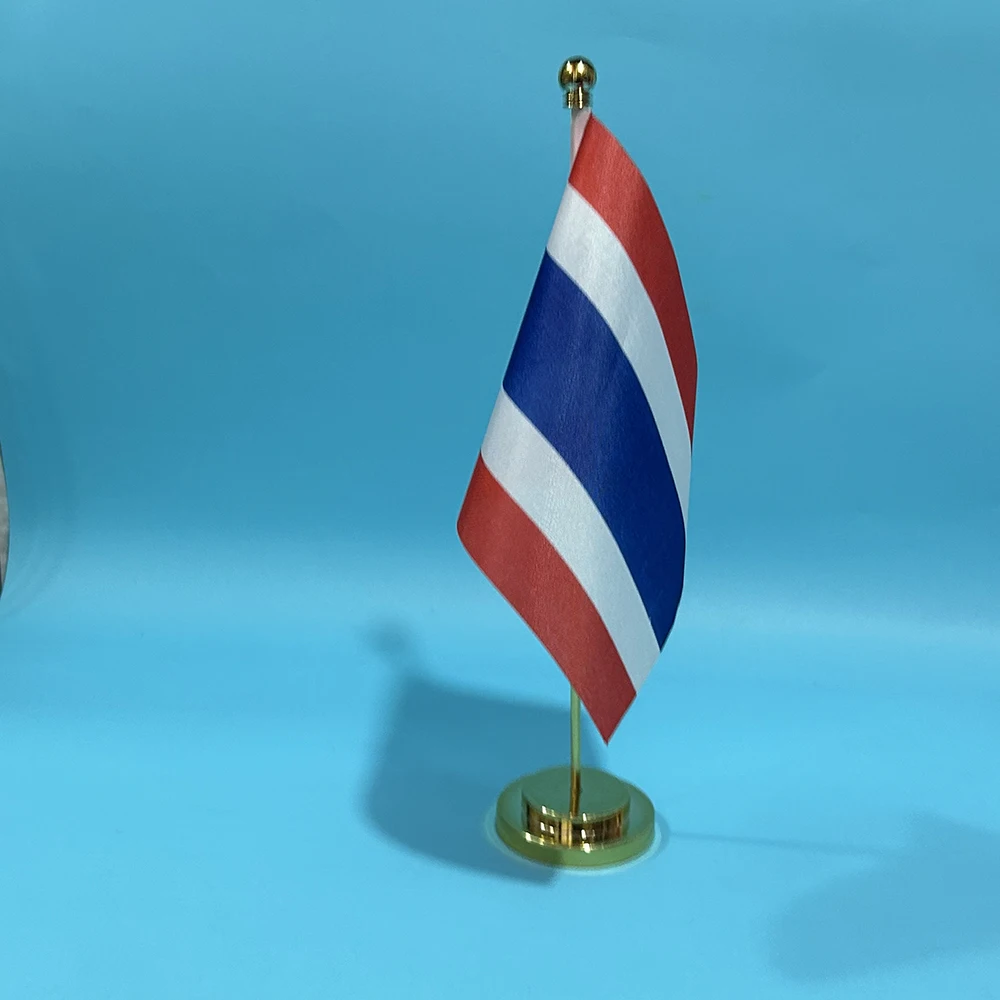 Bandera nacional de Tailandia para escritorio poliéster - imagen 2