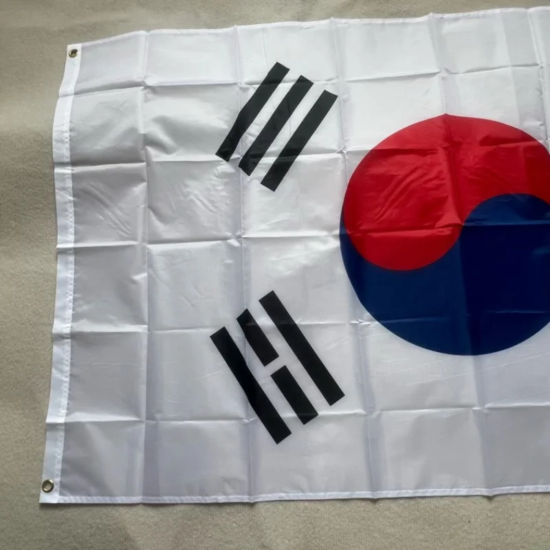 Bandera Corea del Sur en poliéster para decoración exterior - imagen 2
