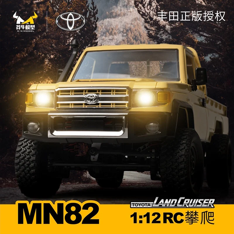 

MN82 1:12 Full Scale MN Model RTR Version RC Car 2.4G 4WD 280 Motor Proportional Off-Road RC Remote Control Car For Boys Gifts