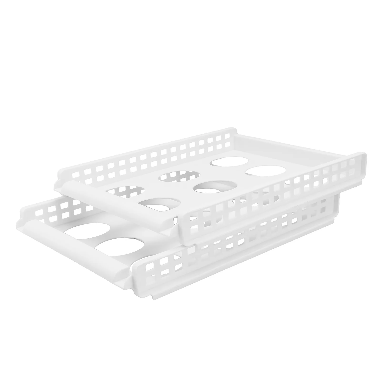 

2Pcs Closet Storage Organizer Plastic Drawer Dividers Clothes Storage Closet Shelves Clothing Organizer Clothing Shelves