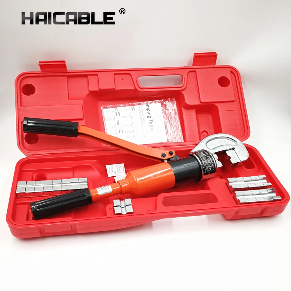 Herramienta de prensado hidráulico del conector de cable de 16-240 Mm2 HP-240C Ycp-240c alicate de engarzado manual