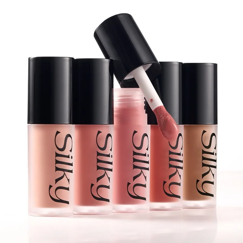 7 colori opzionali Fard liquidoLong Lasting Impermeabile Sweatproof Jello Colore Polvere Trucco Liquido Rouge Viso Bellezza Blush Trucco