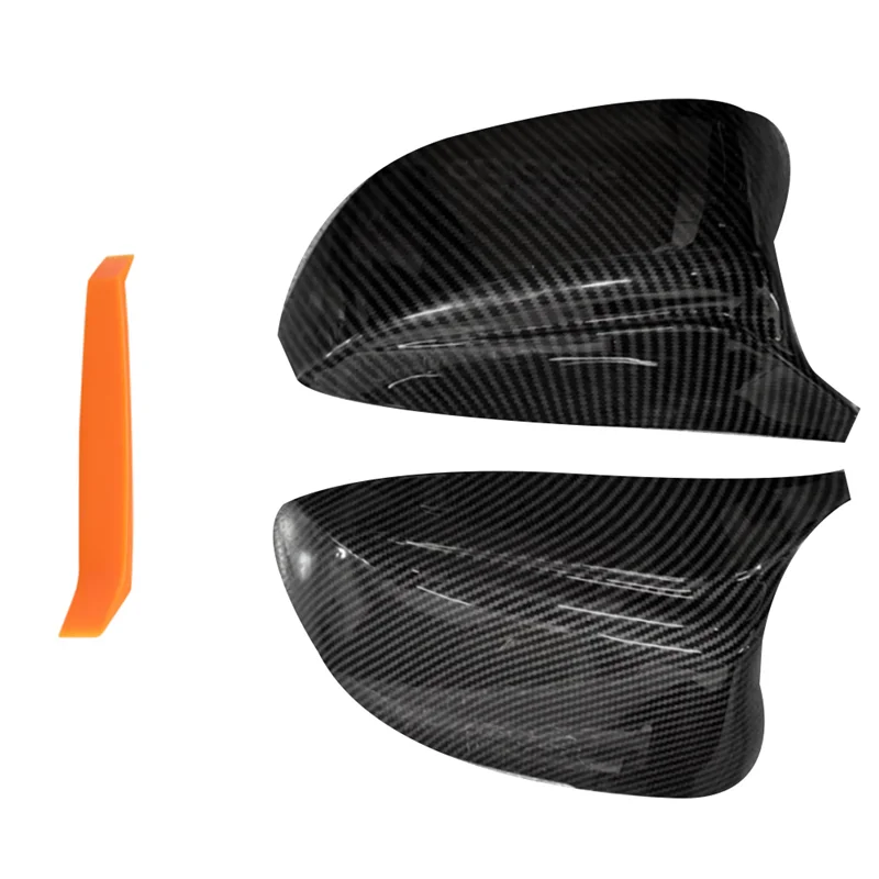 

For 2014-2022 Infiniti Q50 Q60 Carbon Fiber Color Rear View Side Mirror Cover Cap M Style