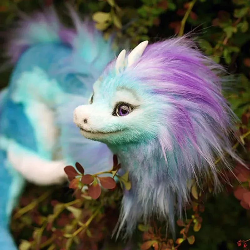 JIT01 لطيف محاكاة الحيوان أفخم دمية تأثيري الكرتون هانت أسطورة التنين سيسو وسادة محشوة لعبة عيد الميلاد هالوين ديكور المنزلHj@1