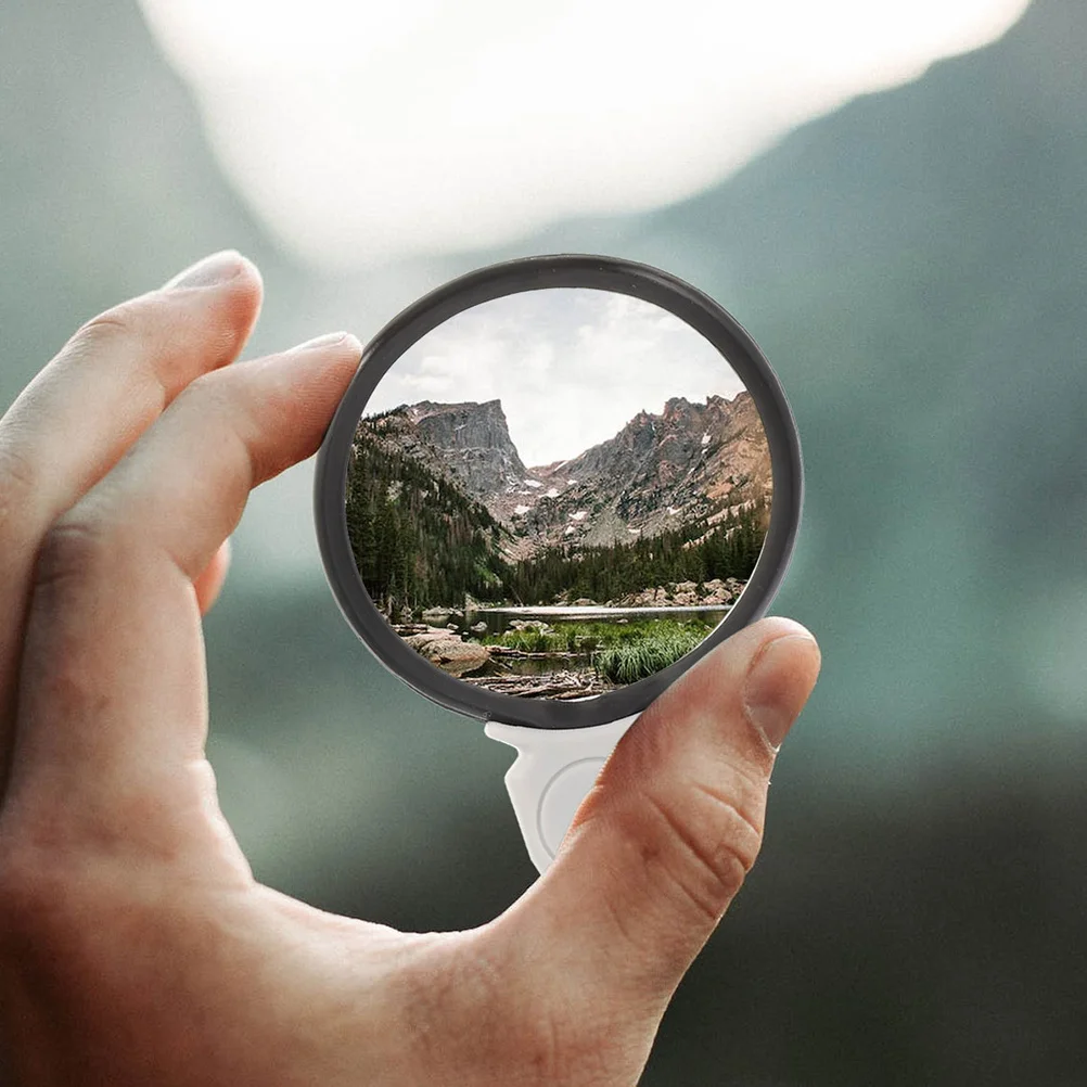 

2Pcs Hanging Neck Magnifying Glass Outdoor Portable Loupe Pendant for Seniors Jewelry Coins Reading Clear Lens Compact Design