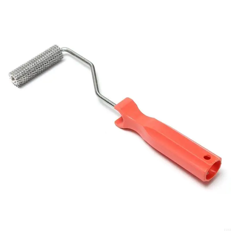 F19B 75x21mm Laminating Bubble Roller Aluminum Alloy Fiberglass Paddle Roller Bubble Roller Tool Comfortable - view 4