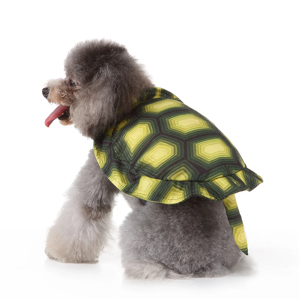 

Funny Pet Clothes Turtle Cosplay Clothes Creative Halloween Costume for Puppy Dog (Size S) dog clothes