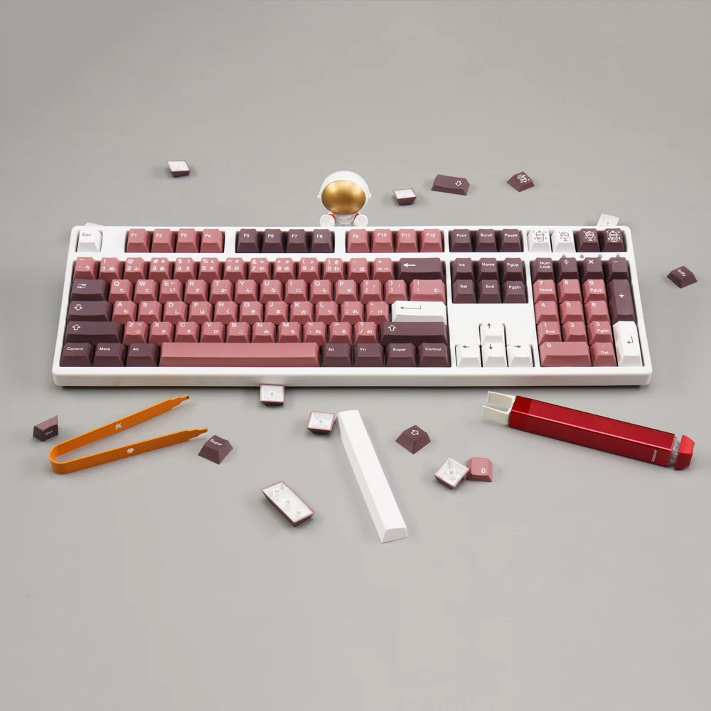 

129Keys GMK Bingsu Keycap PBT DYE-Sublimation Cherry Profile Personalized Keycaps For MX Switch Mechanical Keyboard