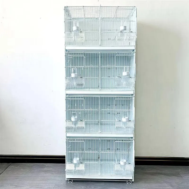 A new type of foldable iron metal cage, suitable for red birds, canaries, blue canaries, and gray swallows