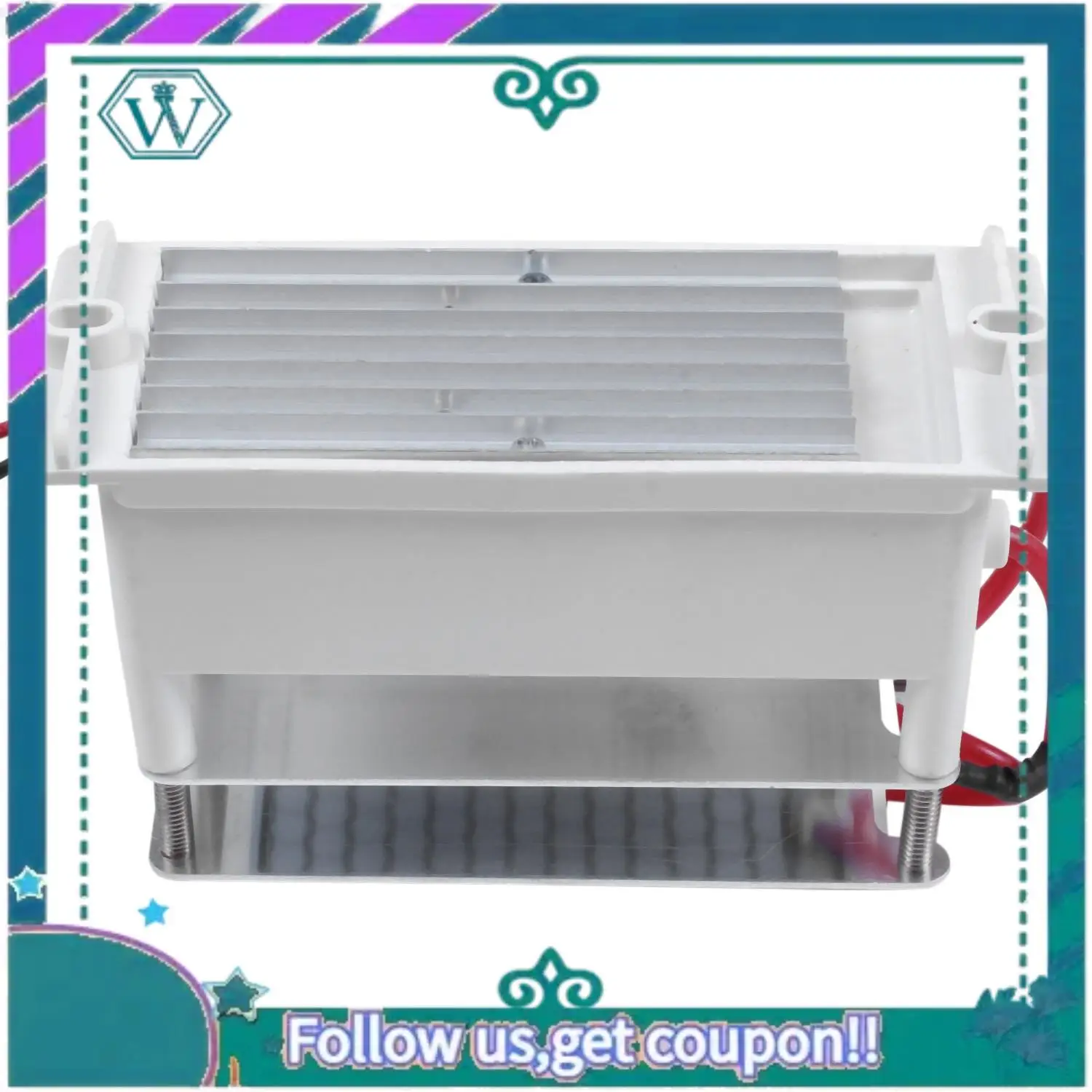 AA92-オゾン発生器車 12V 10 グラムポータブルプレート空気清浄機空気滅菌器車のオゾン空気空気清浄機オゾン発生器臭い