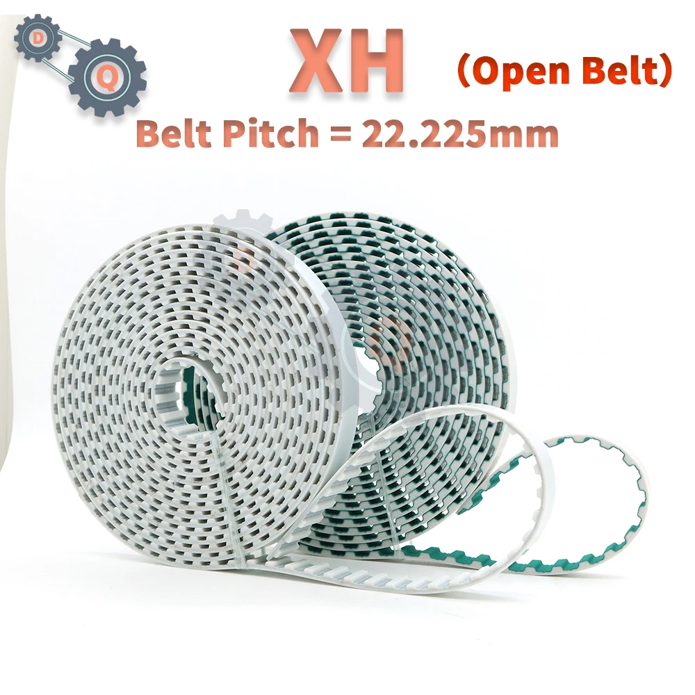 

XH Open Belt PU XH Timing Belt 30mm 40mm 50mm 60mm Pitch 22.225mm Polyurethane Steel Synchronous Belt PU XH Open Timing Belt PU
