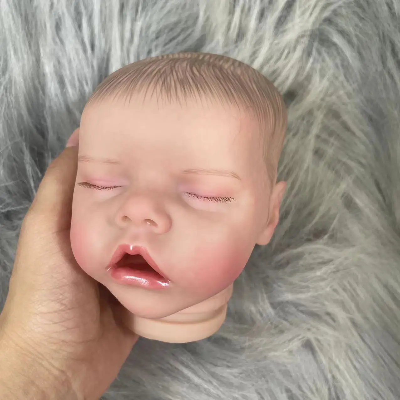 

17 дюймов окрашенный Комплект Reborn Twin A 3D Кожа вены Reborn несобранная Кукла-младенец Reborn игрушка для детей подарок для девочки