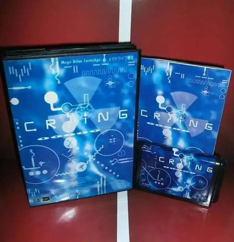 Crying Game Card with Box and Manual for 16 Bit Sega MD Megadrive Genesis System