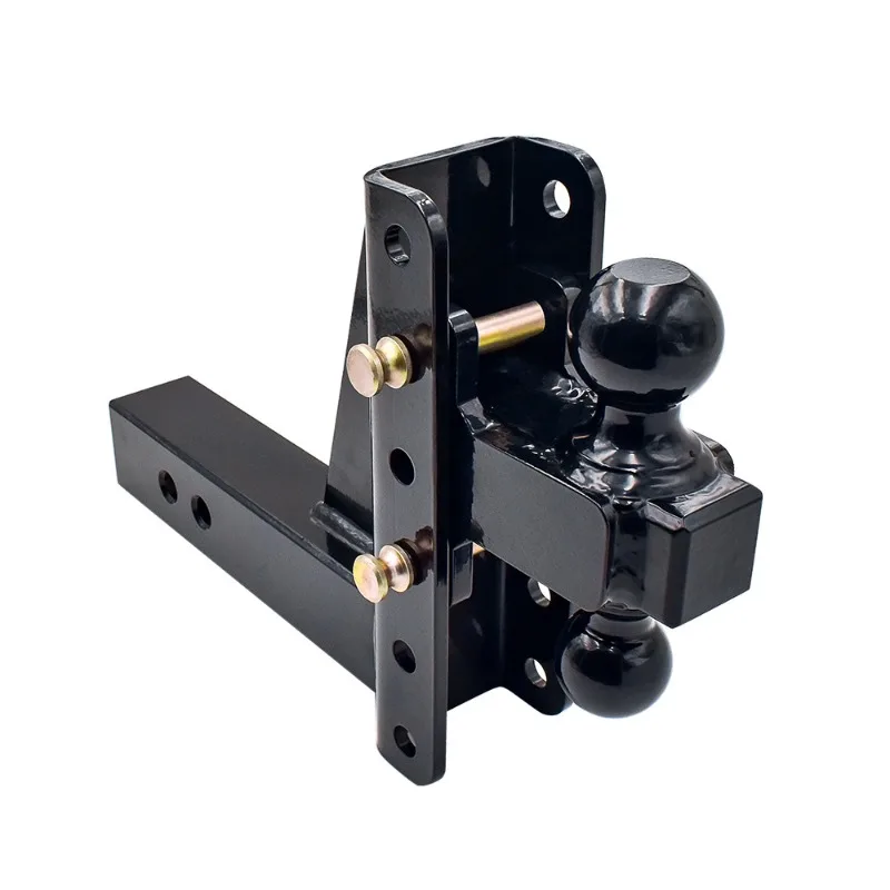 

Trailer Arm, Off-Road Vehicle Adjustable Trailer Arm, Double Ball Head Multi-hole Trailer Hook