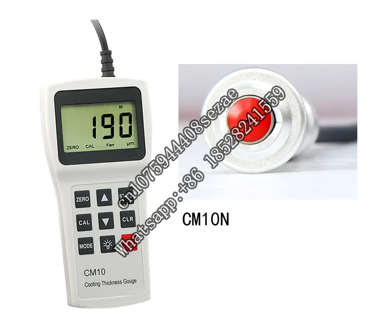 

Steel structure paint layer coating thickness gauge