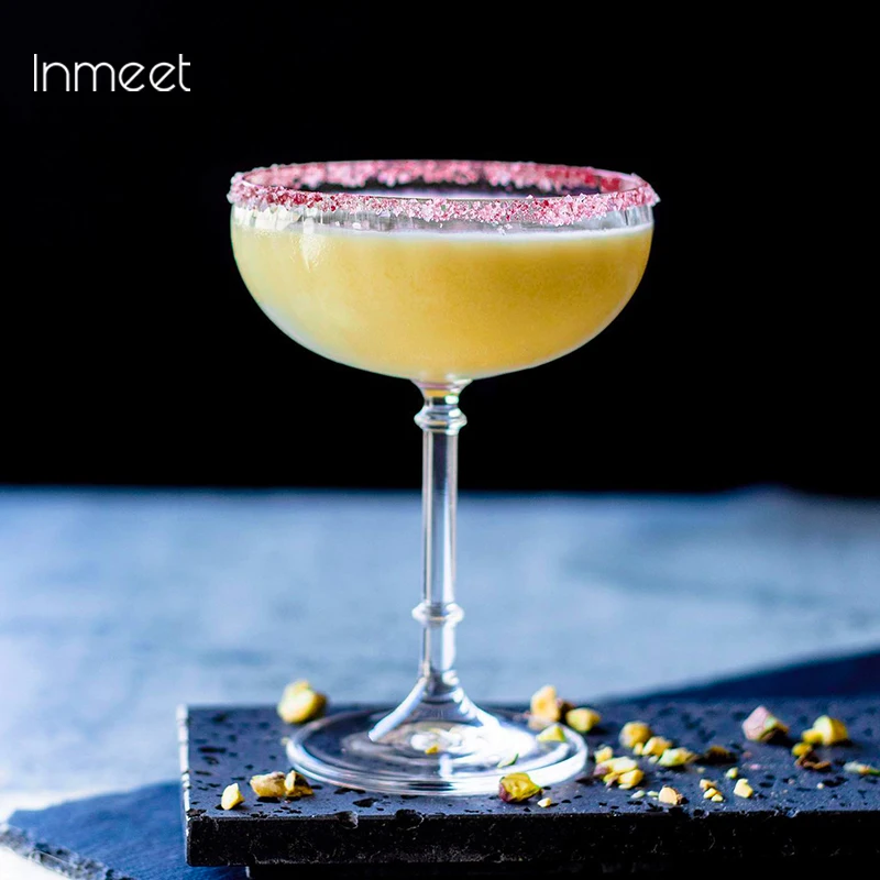 

Бокал для коктейля Inmeet в полоску на высоких ножках, бокал для шампанского, чашка для красного вина, высококачественная чашка для домашней дегустации