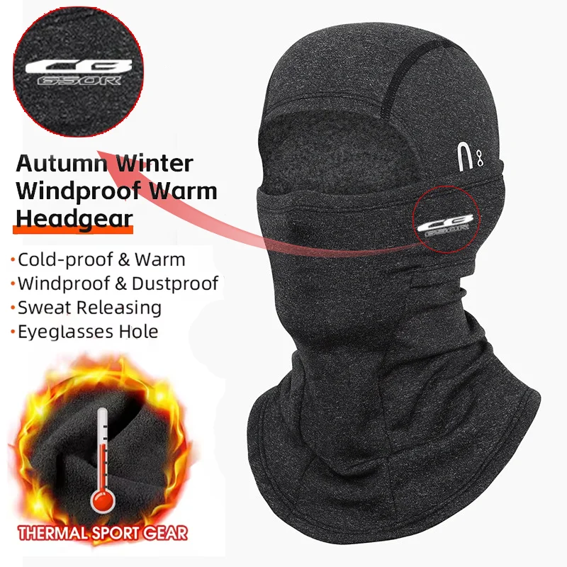 

For HONDA CBR650R CBR 650R 2018 2019 Winter Warm Tactical Balaclava Motorcycle MTB Full Face Windproof Mask Thermal Sport Gear