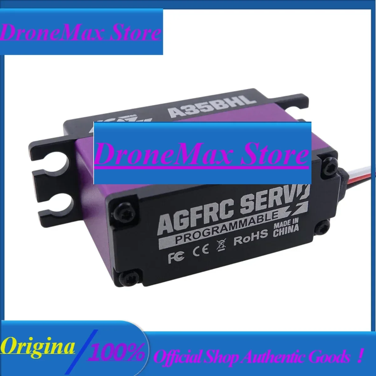 DrMasHot AGFRC A35BHL Programmable Brushless16KG 0.08Sec HV Metal Gear Mini Digital Aircraft Servo