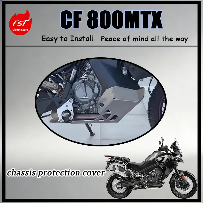 

FOR 800MT-X Skid Plate Engine Protection Cover OEM Fit Non-Destructive Installation Vehicle Safety Enhancement Accessory