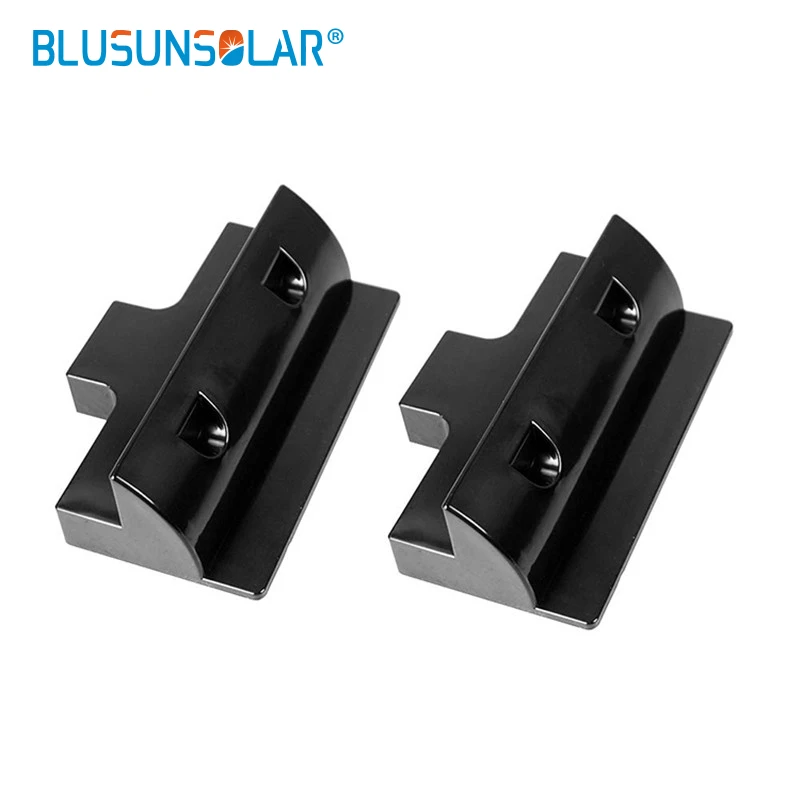 2Pcs/set ABS Solar Panel Mounting Corner Side Mountain Bracket 18cm For RV Trailer Caravan Motorhome Boat Roof Yacht Camper