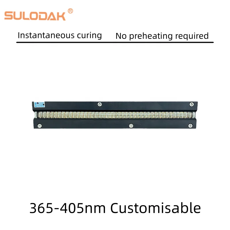 

Su- F20010 Air-Cooled 260W 395nm Purple Industrial LED Lamp Curing System For Ricoh G5 G6 Inkjet Pre-Curing