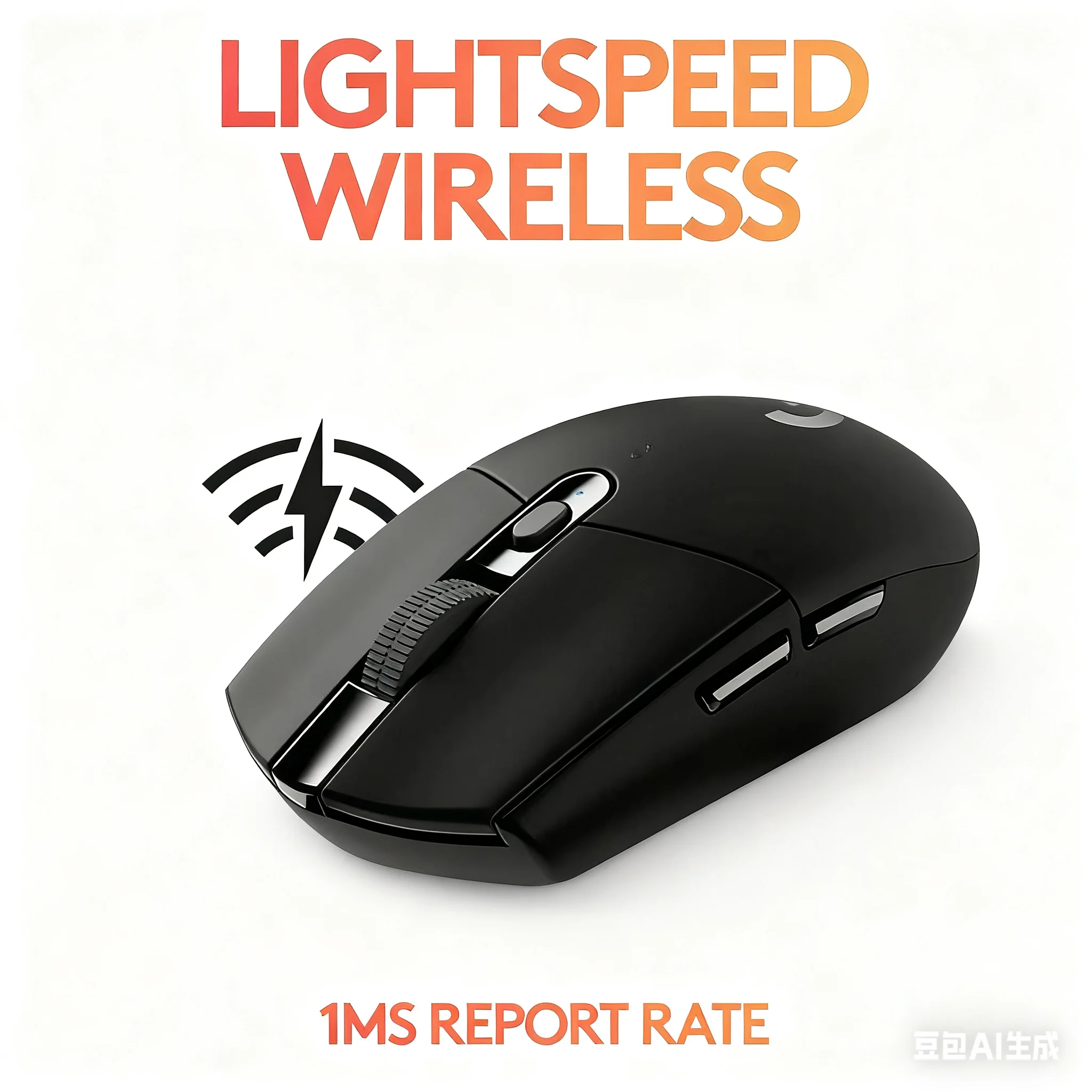 ماوس ألعاب لاسلكي لوجيتك G304 G305، خفيف الوزن 99 جرام، 6 أزرار، 12000 نقطة في البوصة قابل للتعديل، لألعاب الكمبيوتر المحمول والكمبيوتر الشخصي،