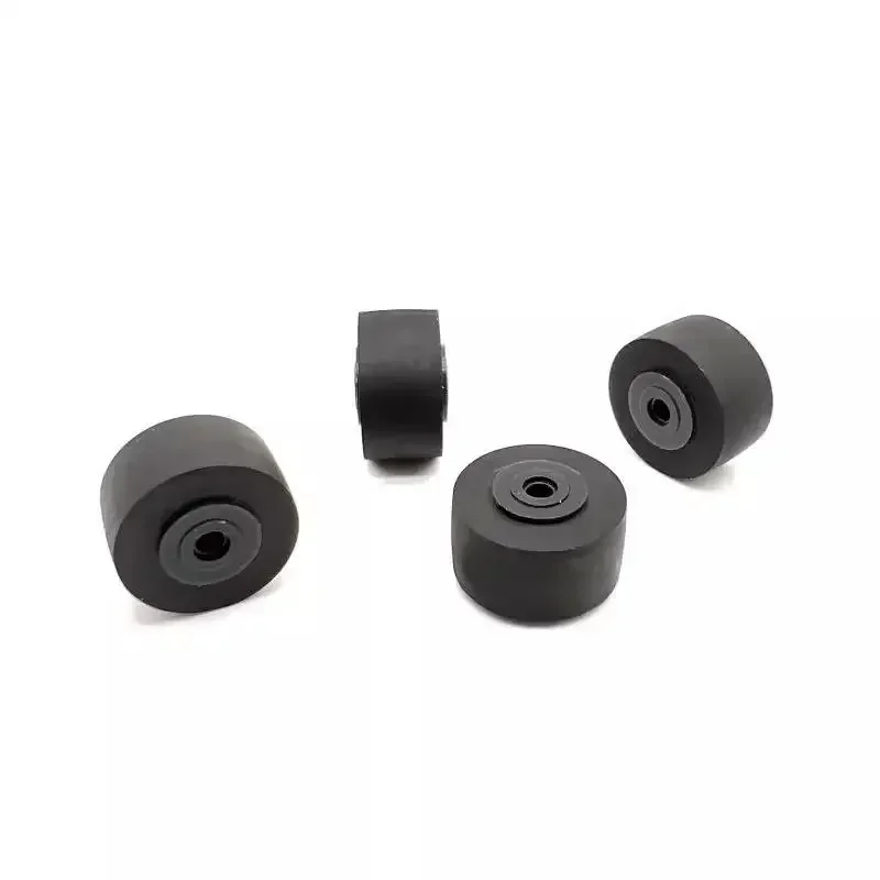 

5pcs 13*8.3*6.8*2mm Card Seat Audio Belt Pulley Tape Recorder Professional Roller Wheel with Axis for SONY Player Rubber