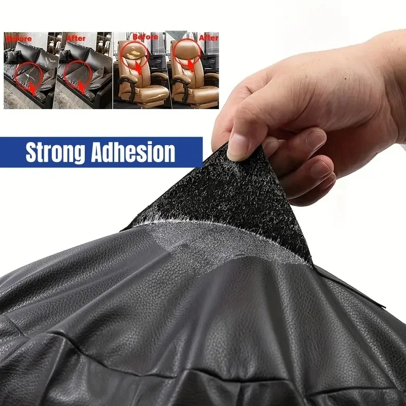 Max 300×50cm Self Adhesive Leather for Sofa Repair Patch Car Seats Interior Modification PU Artificial Leather Skin Craft Decor