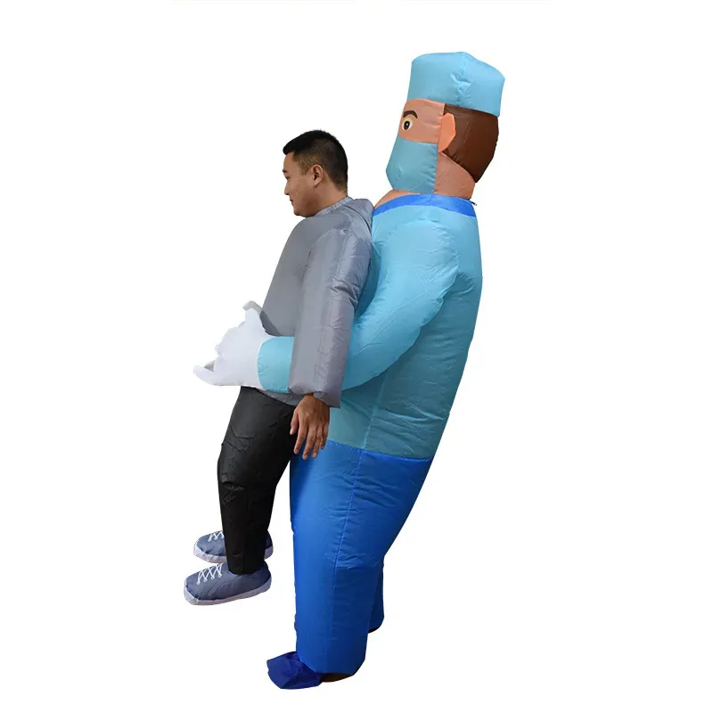 

Simbok Doctor надувные костюмы для косплея, реквизит для атмосферы, костюм для праздника, Рождества, Хэллоуина, дня рождения, Пасхи, прогулочная одежда