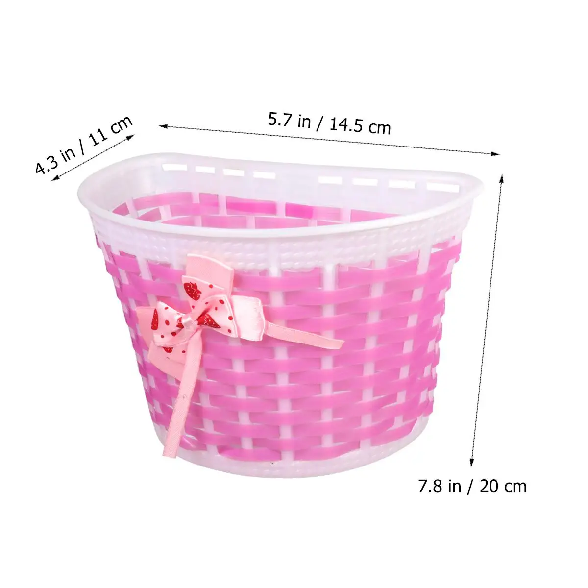

6 Pcs Scooter Bike Basket Decorative Supplies Fringe Handlebar Streamers Kids Bikes Items