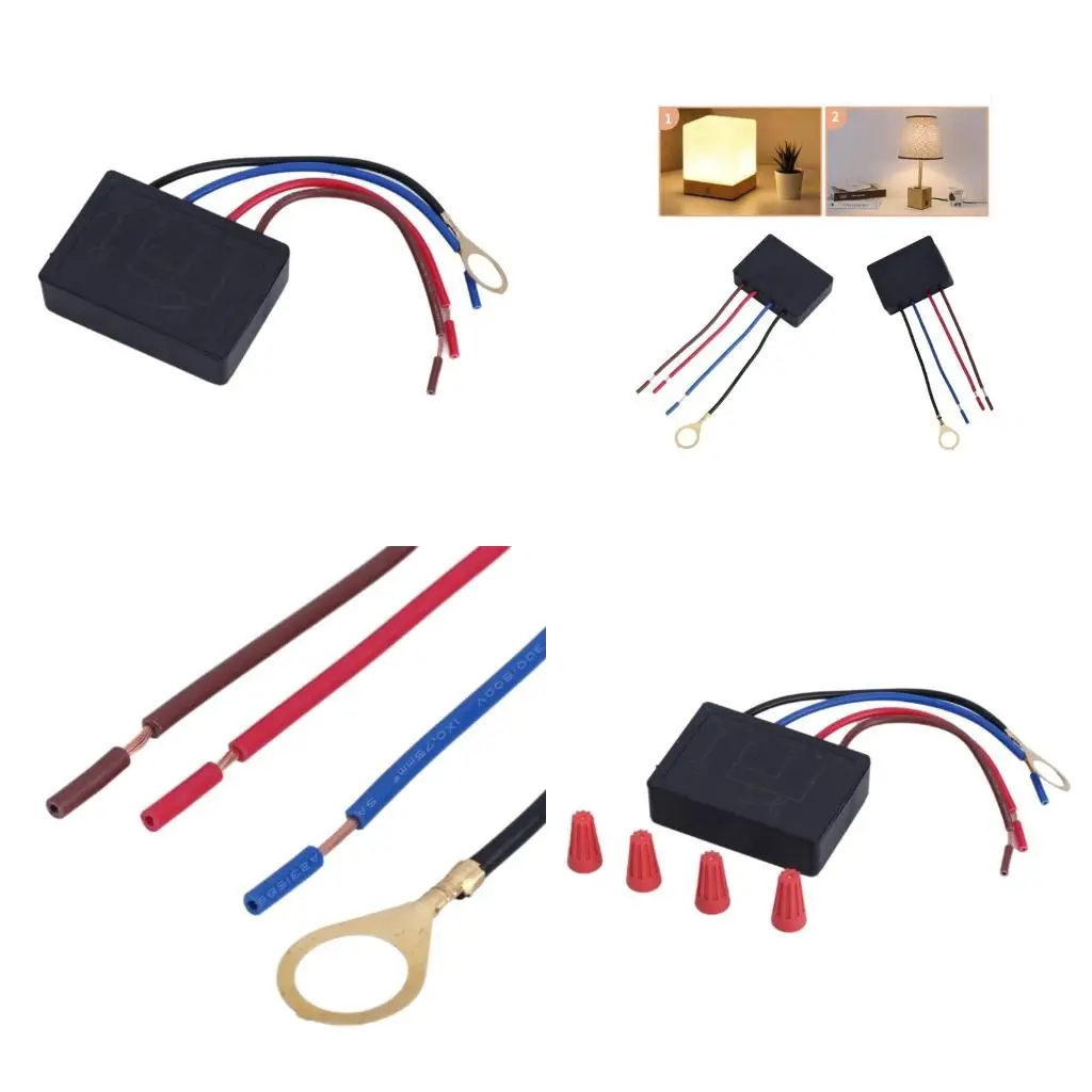 

& Functional Touch Switches Convenient Desk Light Plastic 220V Simple Installation Perfect for Lamp high quality