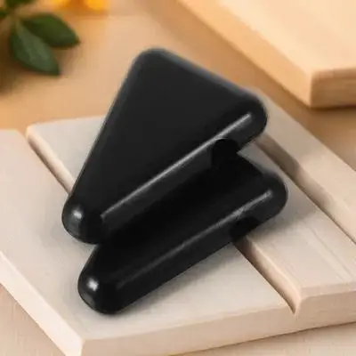 2Pcs Universal Silicone Tuning Fork Holder Triangle Stable Base Secure Stand Prevent Slipping Protect Instrument Accessories