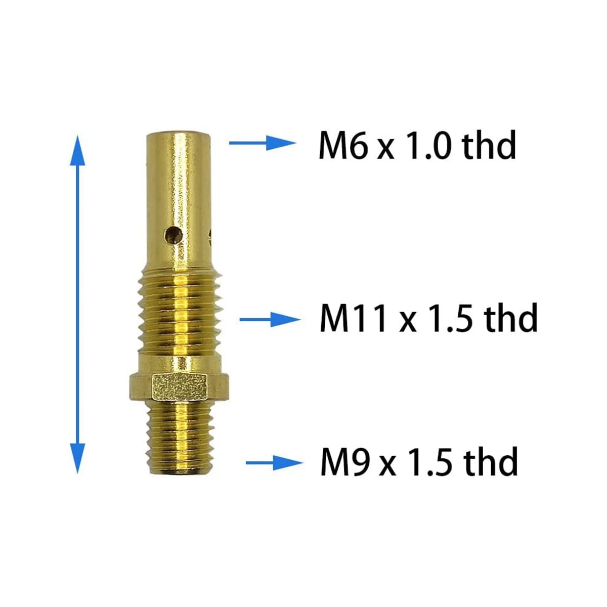 24 PCS Gasless Nozzle Tips Kit, for Lincoln Magnum 100L & Weld-Pak 100HD 125HD 140HD MIG Welder, MIG Eastwood 135/175