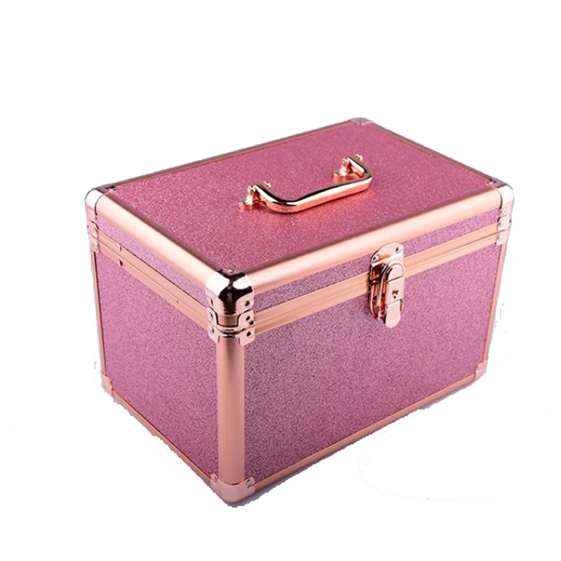 New Professional Brand Makeup Box Artist Beauty Cosmetic Cases Make Up Bag Tattoo Nail Multilayer Toolbox Storage Organizer