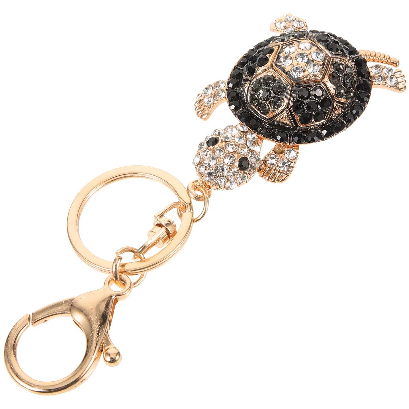 

Rhinestone Turtle Crystal Alloy Pendant Decorative Bag Hanging Decorative Bag Pendant nament Metal Key Ring Charm Gifts